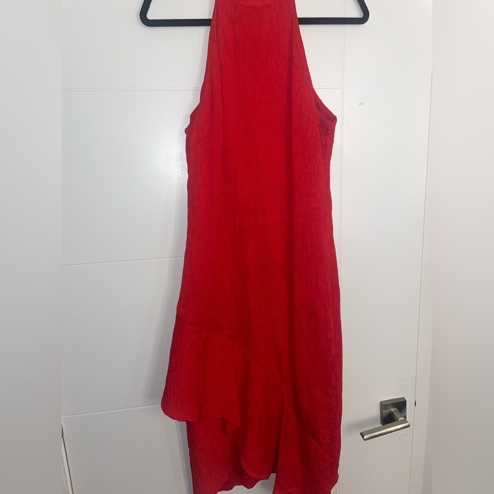 Elliatt Scarlet “Felice” Asymmetrical Midi Dress from Revolve - Picture 3 of 12